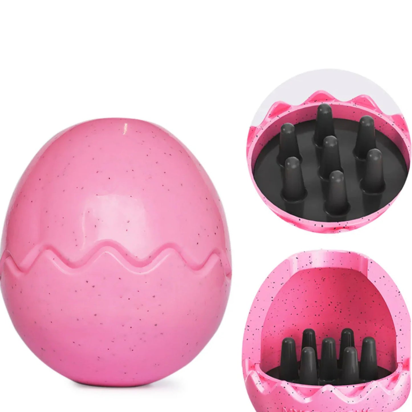 Dundies Dino Egg Slow Feeder Dog Enrichment Toy