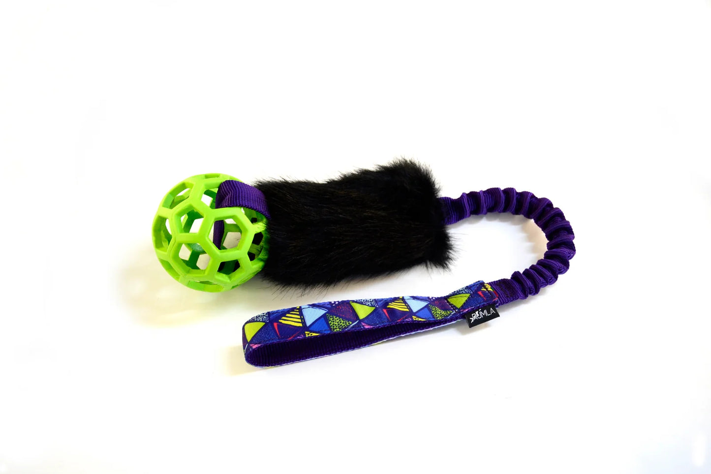Holee Roller with Bungee Handle & Faux Fur