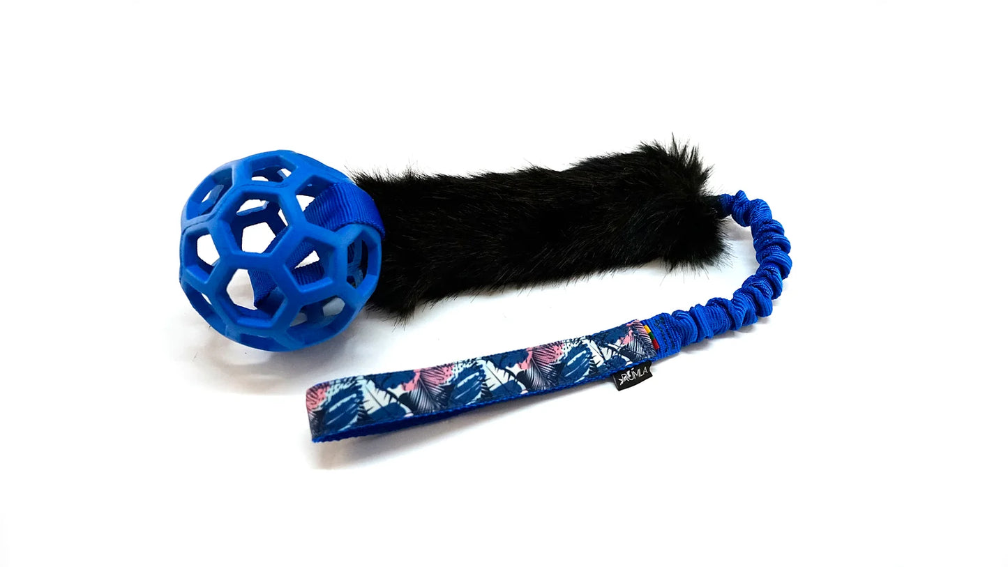 Holee Roller with Bungee Handle & Faux Fur