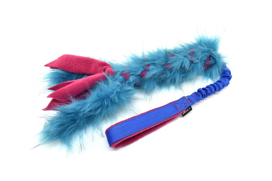 Faux Fur Fleece Bungee Braid