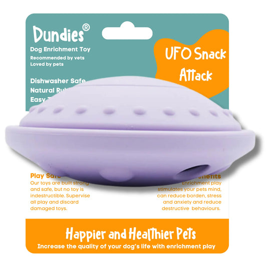 Dundies UFO Snack Attack Enrichment Toy