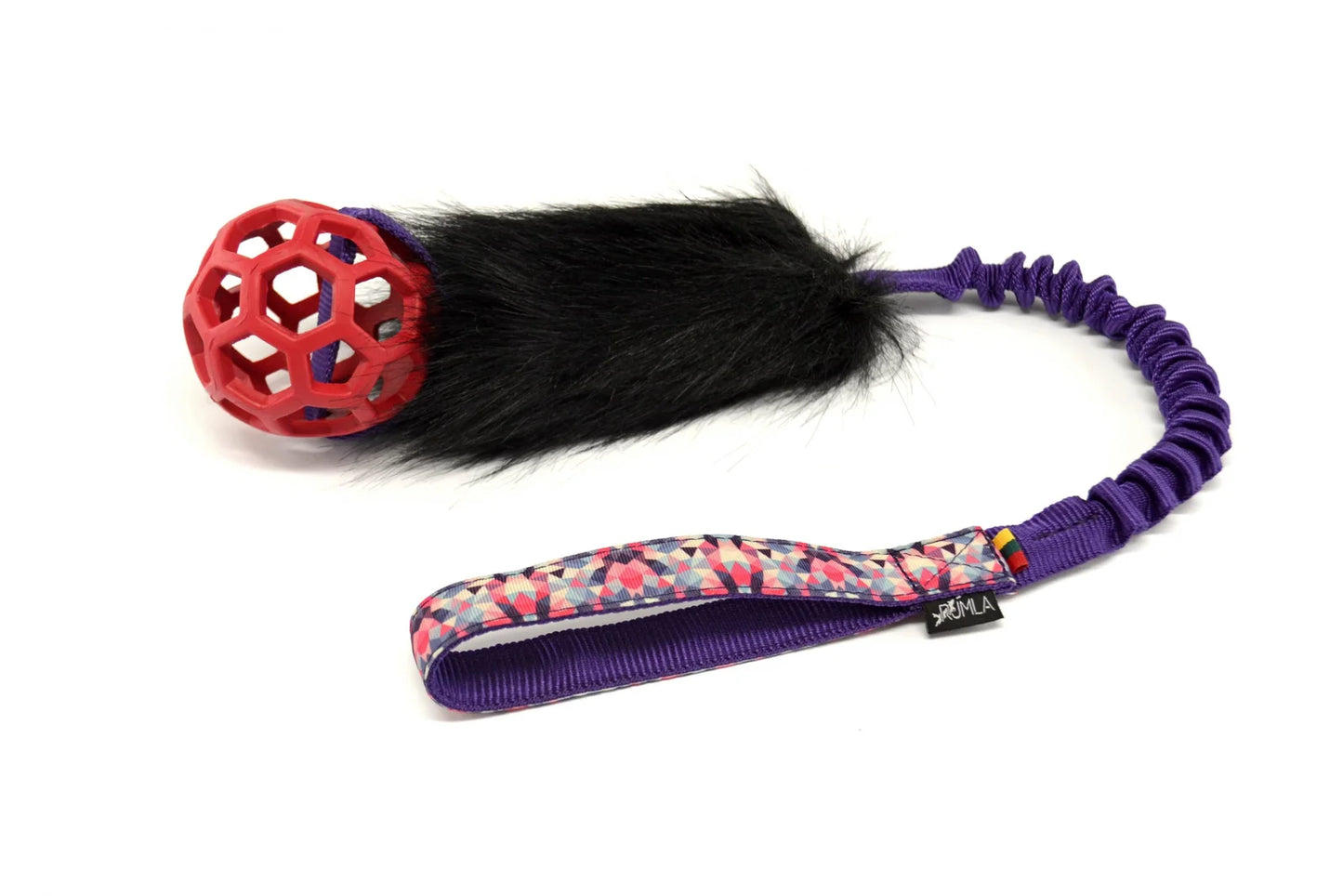 Holee Roller with Bungee Handle & Faux Fur