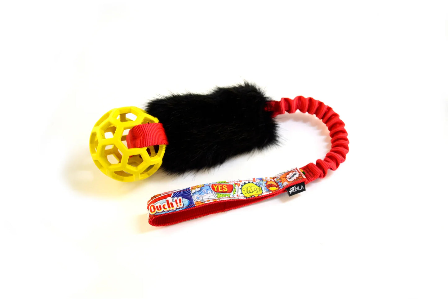 Holee Roller with Bungee Handle & Faux Fur