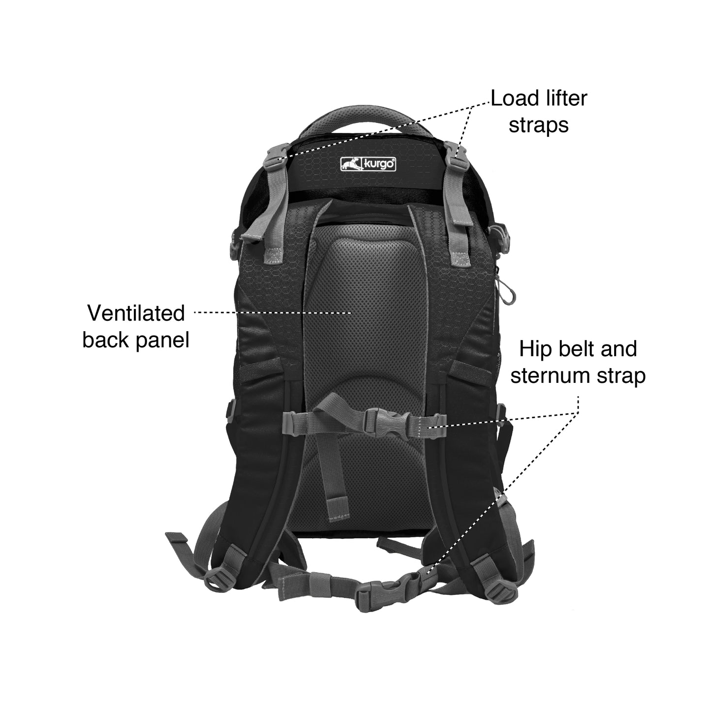 Kurgo G-Train Dog Carrier Backpack