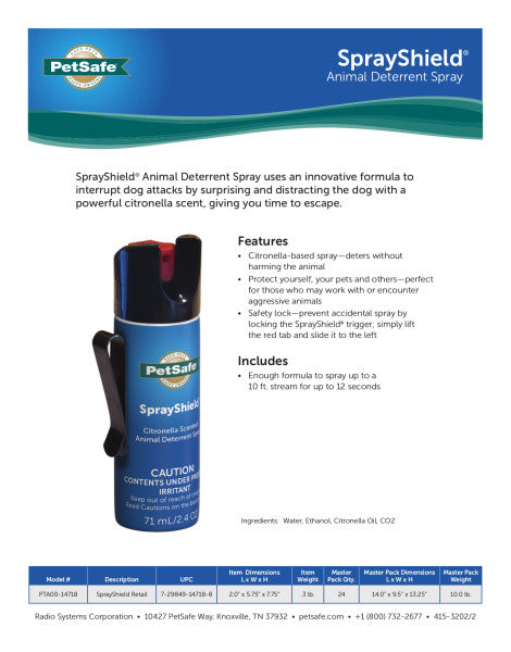 Sprayshield animal hotsell deterrent spray